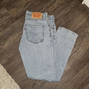 Vintage Levi's Light Blue Straight Leg Jeans